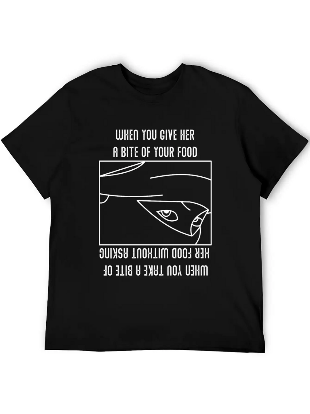 Ninja Flip Shirt Hijab Optical Illusion Gift Breathable Soft Cotton T-Shirt – Timeless Casual Look