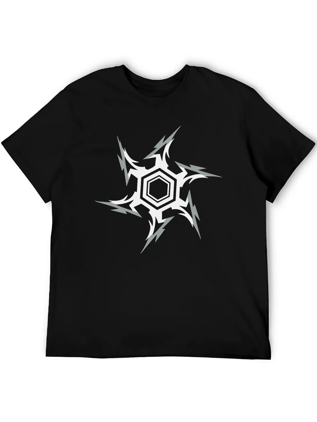 Ninja Throwing Star Breathable Graphic T-Shirt – Perfect For Casual Days