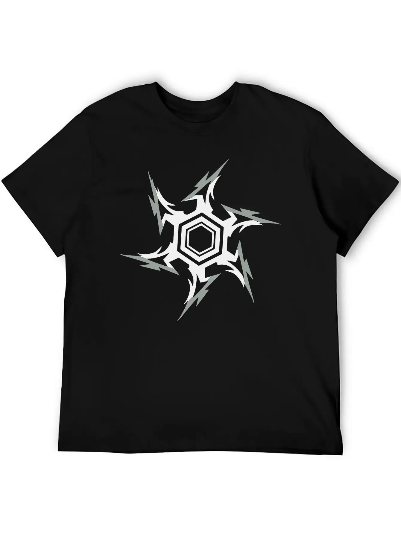 Ninja Throwing Star Breathable Graphic T-Shirt – Perfect For Casual Days