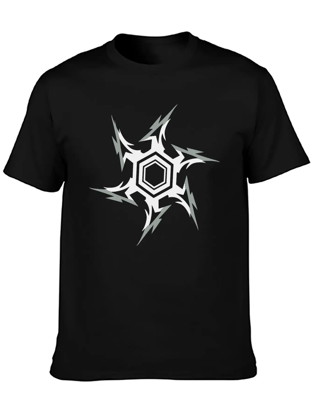 Ninja Throwing Star Breathable Graphic T-Shirt – Perfect For Casual Days
