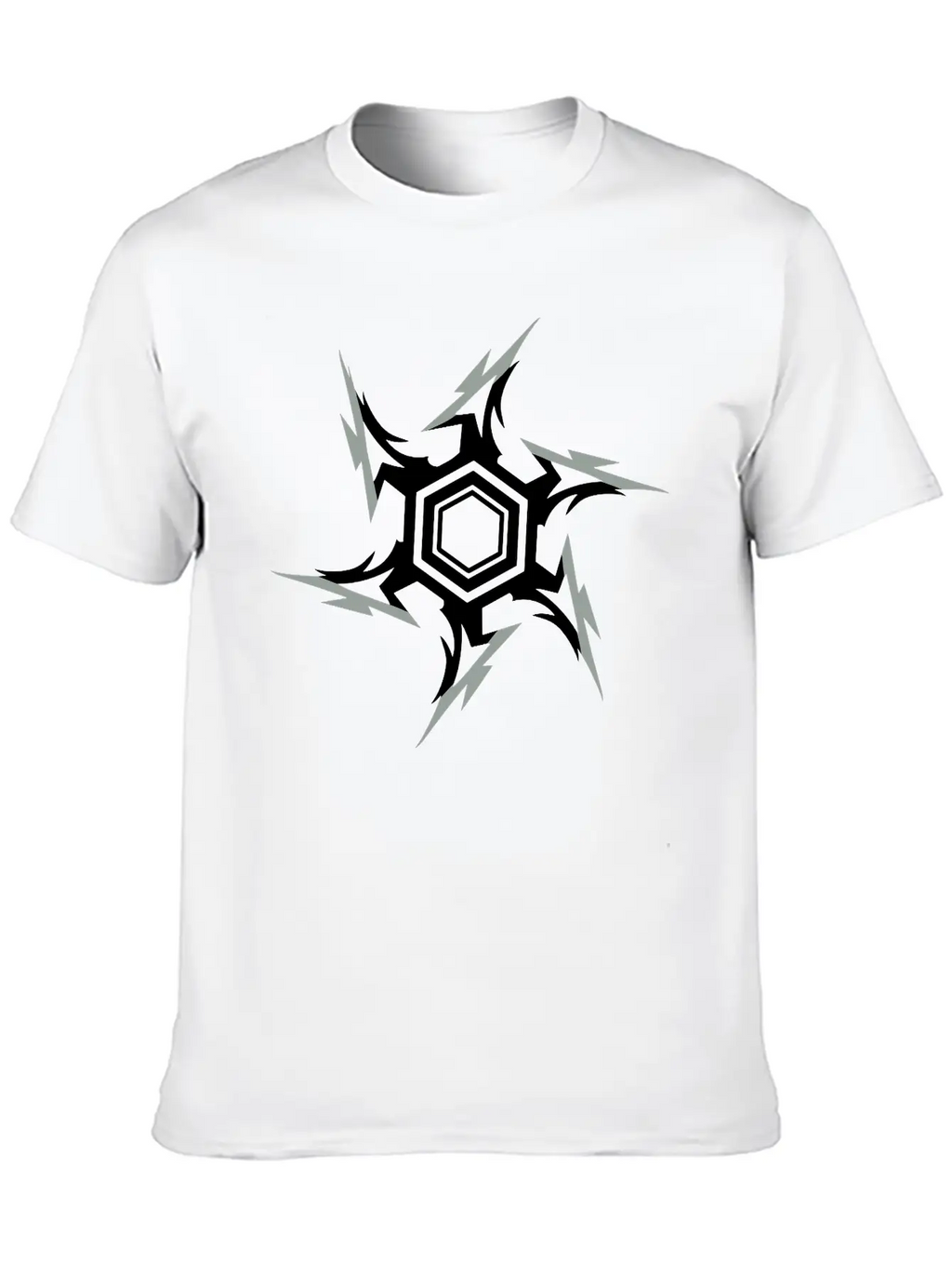 Ninja Throwing Star Breathable Graphic T-Shirt – Perfect For Casual Days