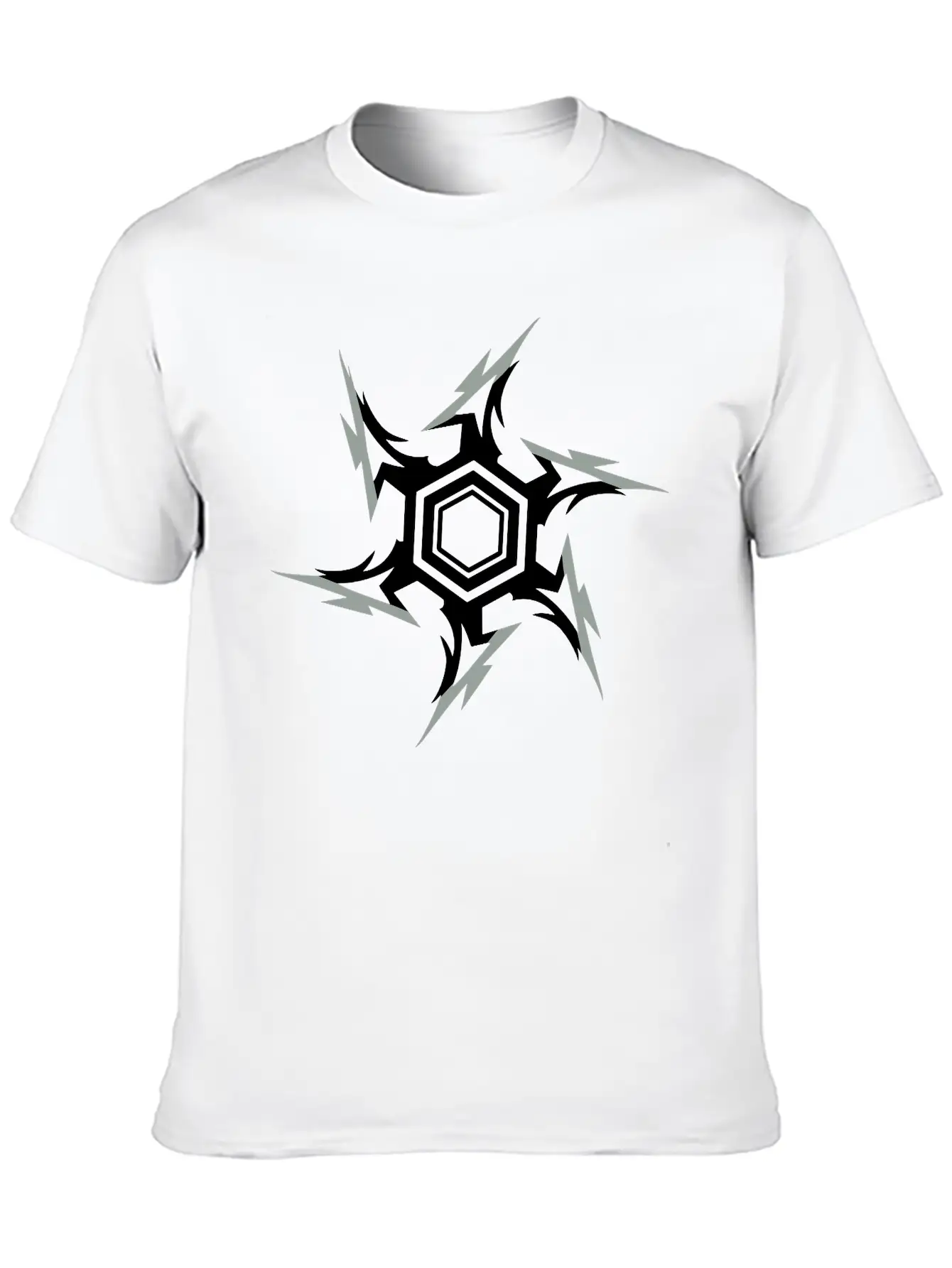 Ninja Throwing Star Breathable Graphic T-Shirt – Perfect For Casual Days