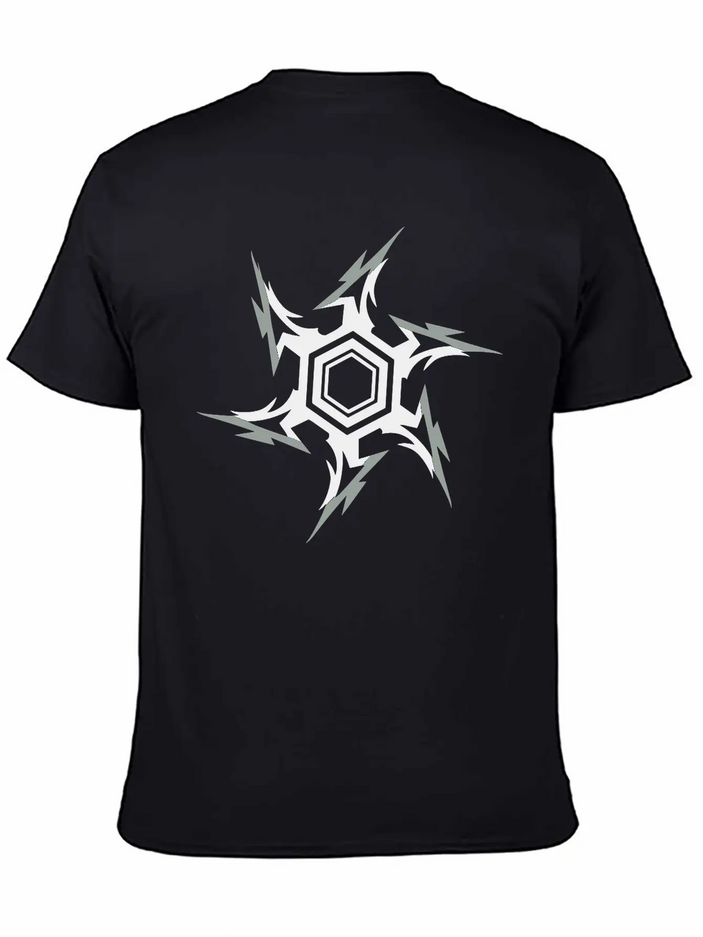Ninja Throwing Star Breathable Graphic T-Shirt – Perfect For Casual Days