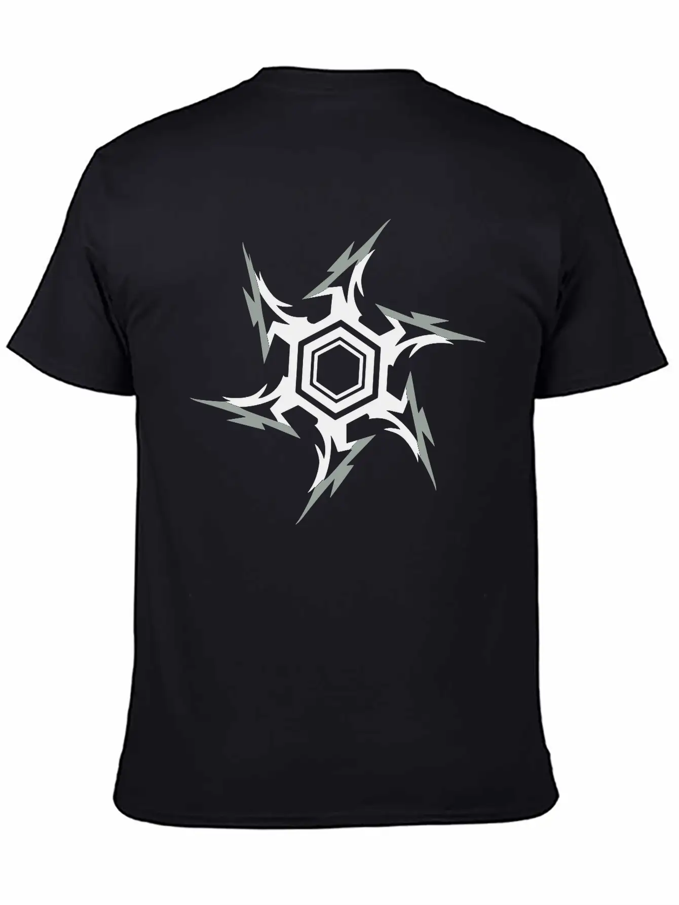 Ninja Throwing Star Breathable Graphic T-Shirt – Perfect For Casual Days