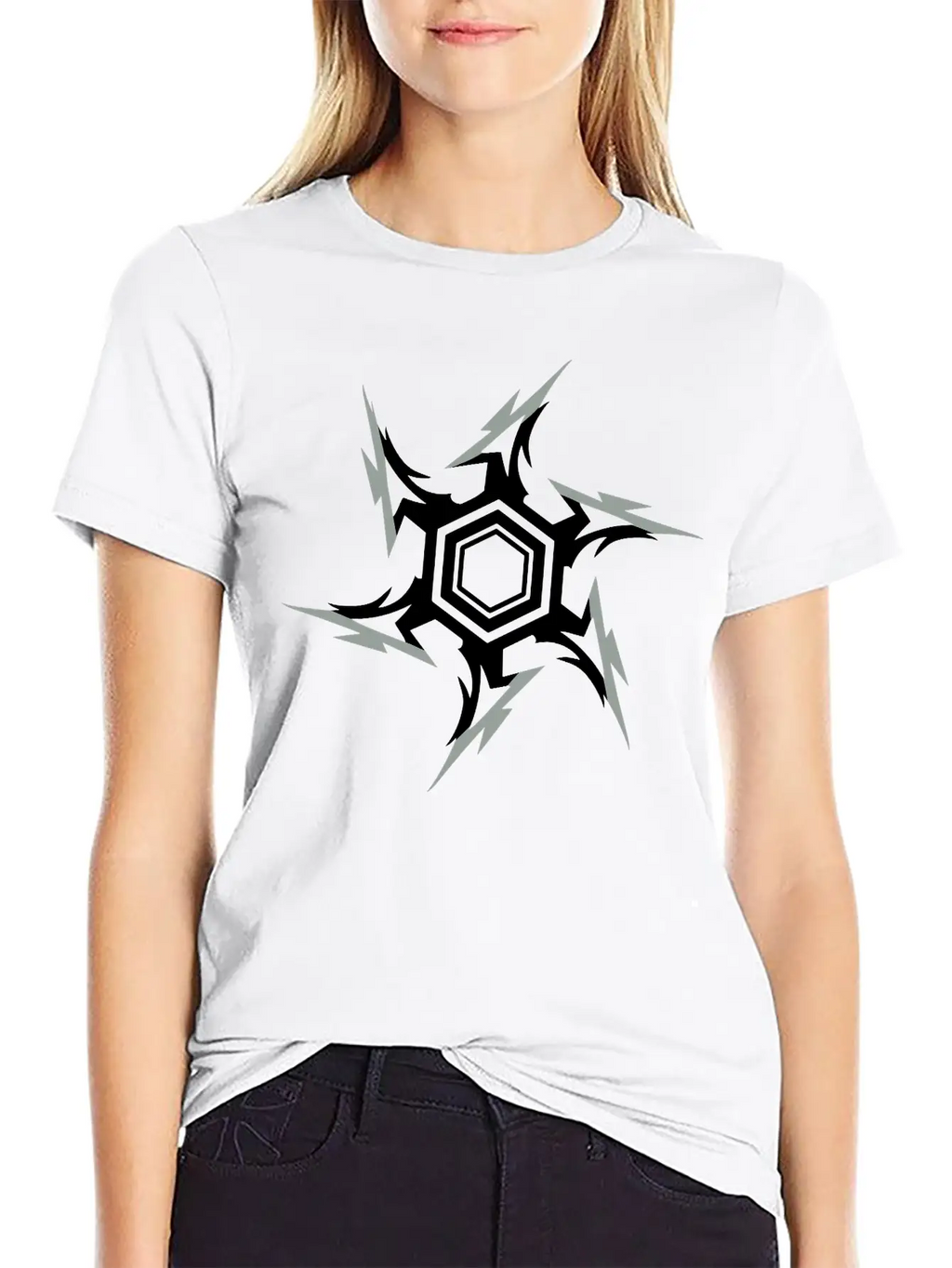 Ninja Throwing Star Breathable Graphic T-Shirt – Perfect For Casual Days