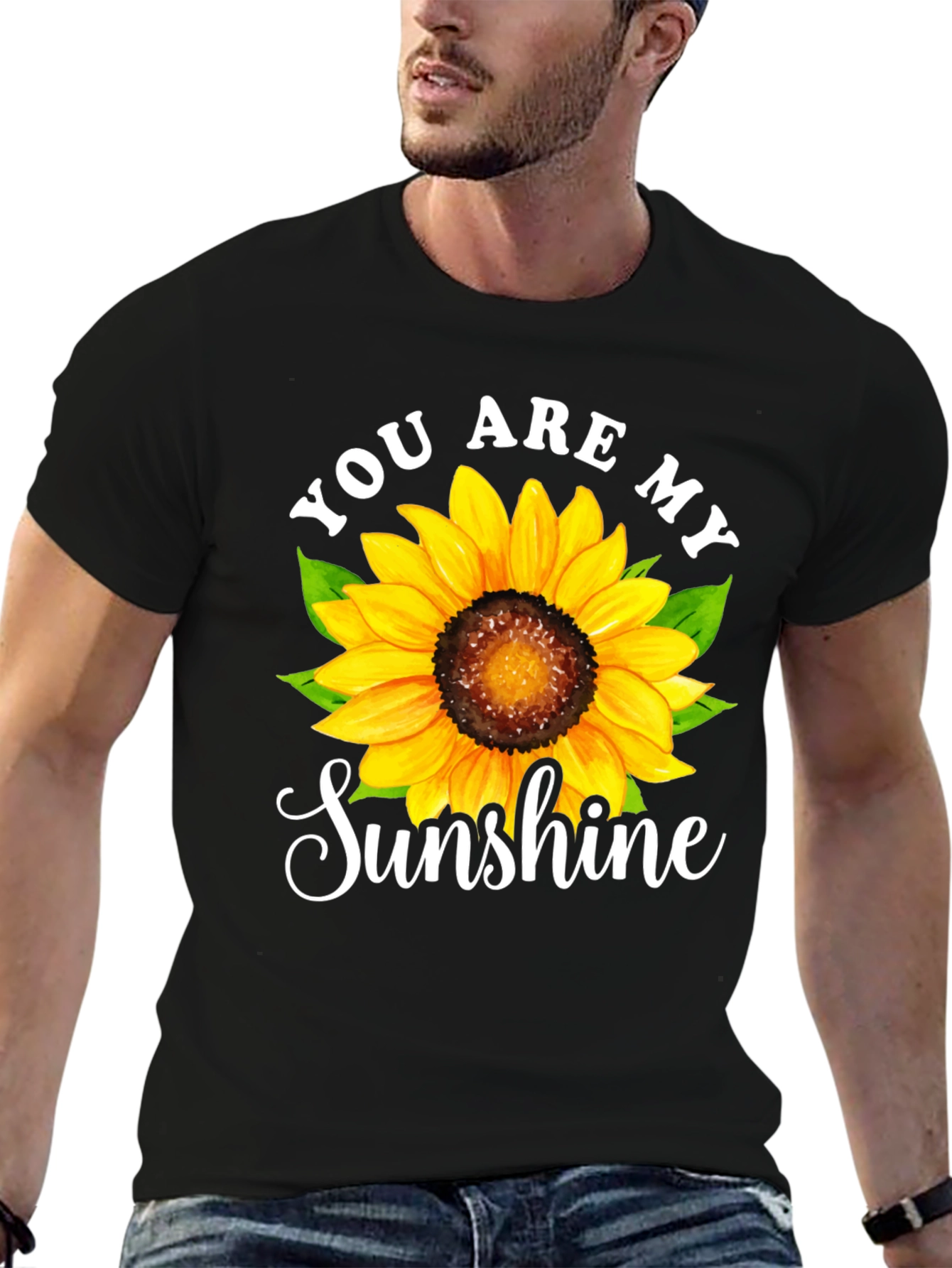 You Are My Sunshine Sunflower Graphic Tee