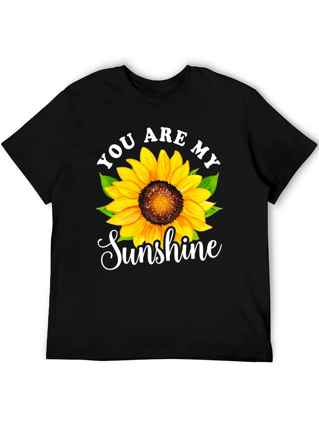 You Are My Sunshine Sunflower Graphic Tee