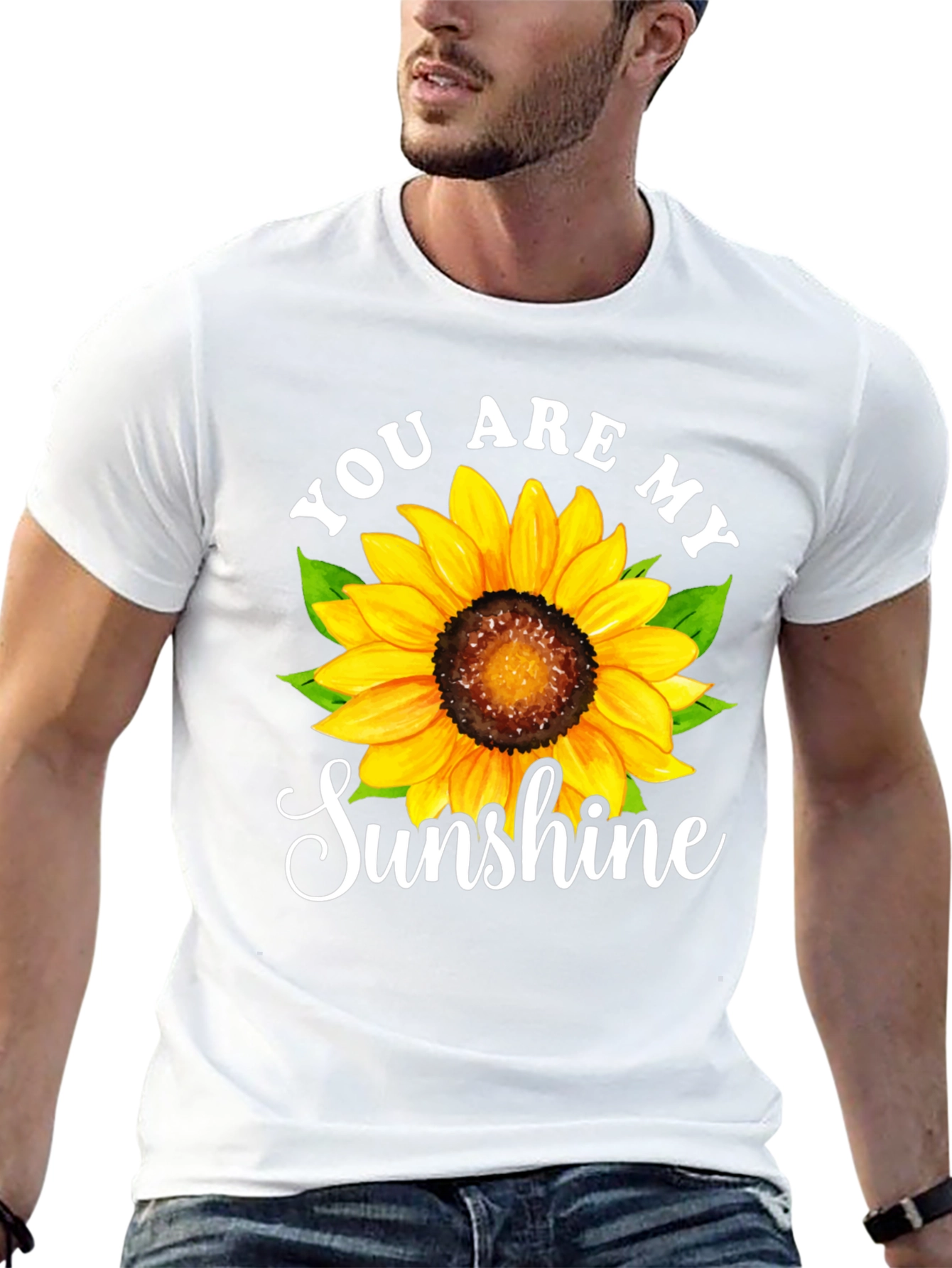You Are My Sunshine Sunflower Graphic Tee