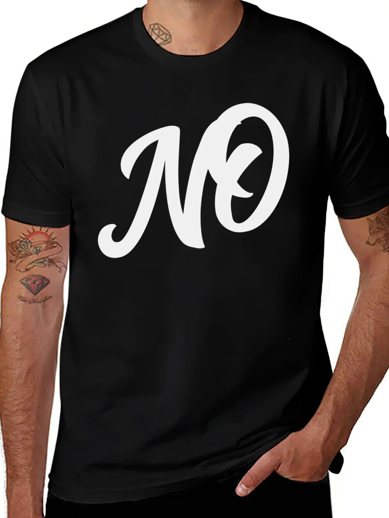 No Classic Cotton Tee – Unisex Comfort For Any Season