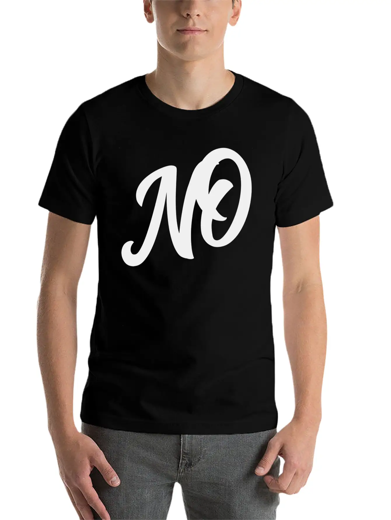 No Classic Cotton Tee – Unisex Comfort For Any Season