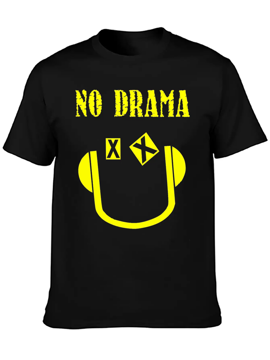 No Drama Breathable Graphic T-Shirt – Perfect For Casual Days