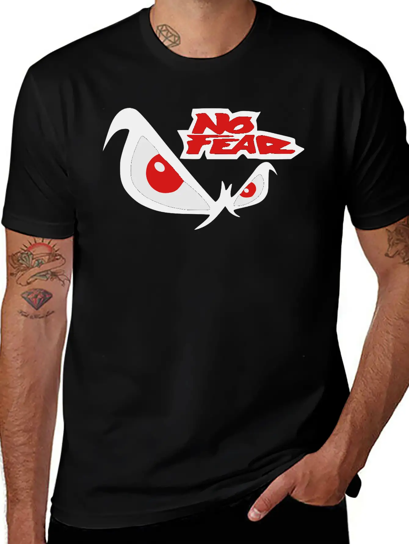 No Fear Breathable Graphic T-Shirt – Perfect For Casual Days