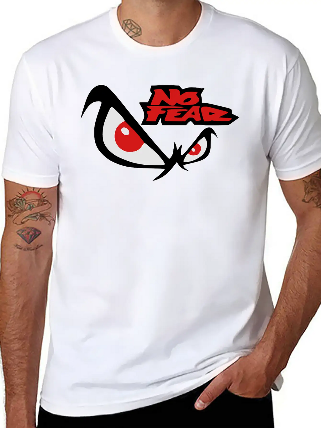 No Fear Breathable Graphic T-Shirt – Perfect For Casual Days
