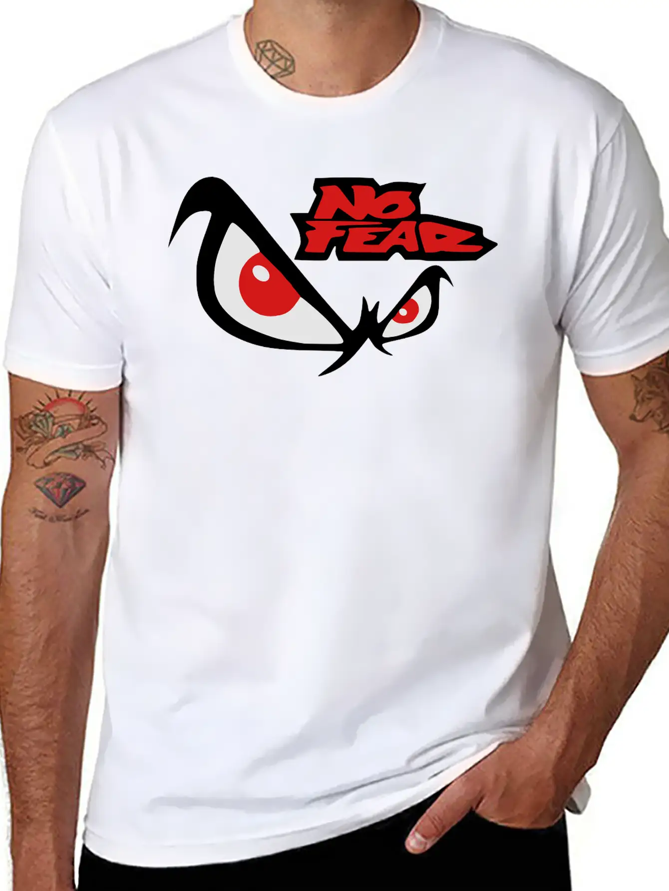 No Fear Breathable Graphic T-Shirt – Perfect For Casual Days