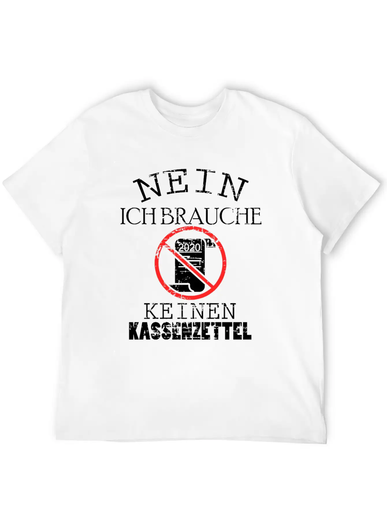 No, I Don't Need A Receipt Retro Timeless Short Sleeve Tee – Comfy And Minimalist Design