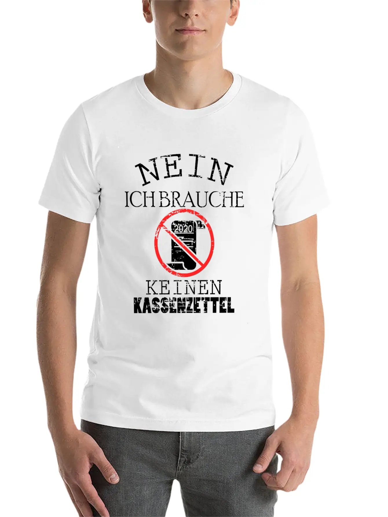 No, I Don't Need A Receipt Retro Timeless Short Sleeve Tee – Comfy And Minimalist Design