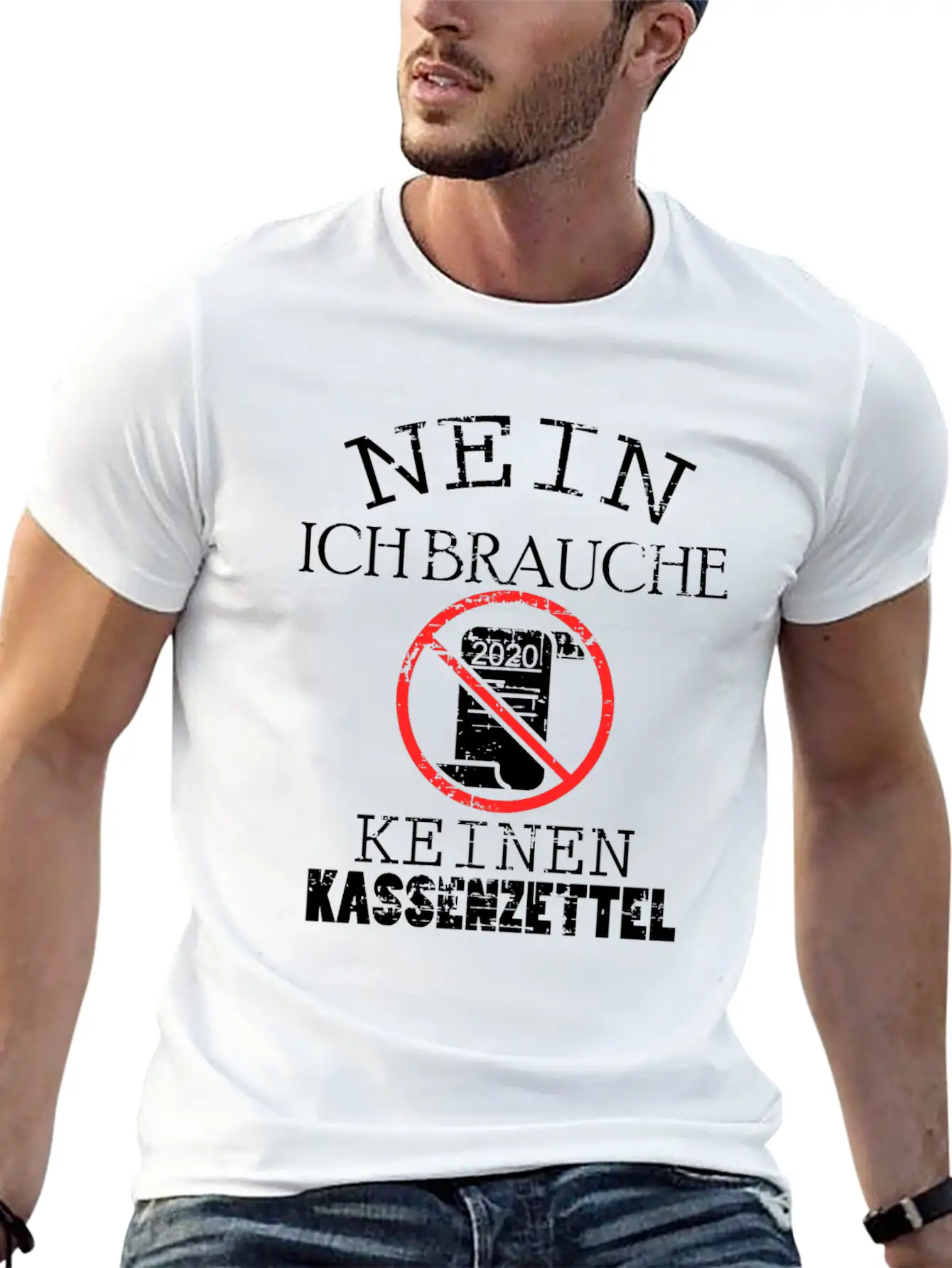 No, I Don't Need A Receipt Retro Timeless Short Sleeve Tee – Comfy And Minimalist Design