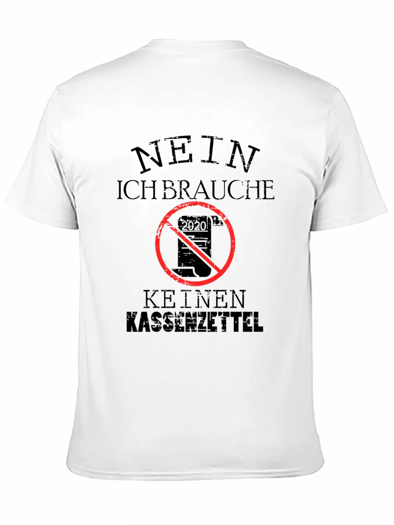 No, I Don't Need A Receipt Retro Timeless Short Sleeve Tee – Comfy And Minimalist Design