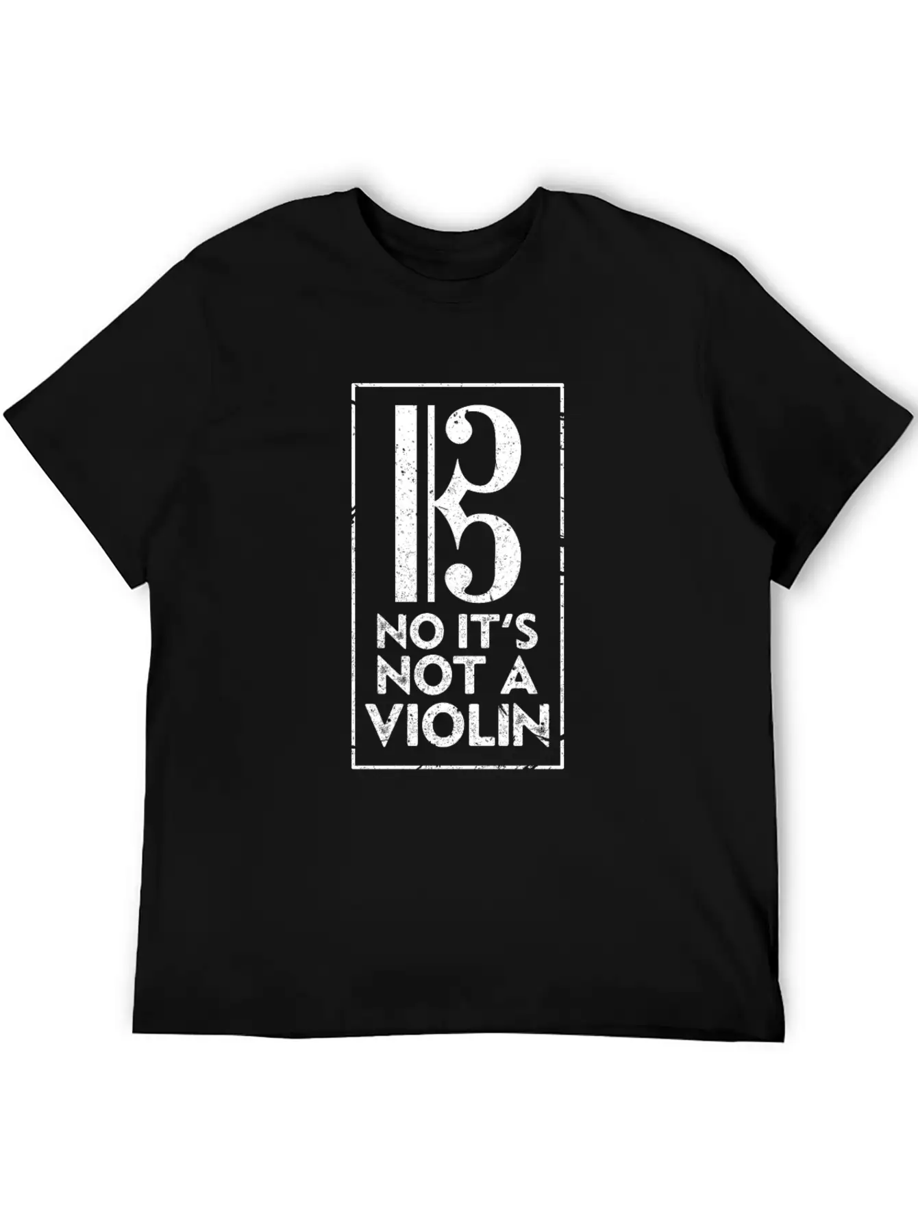 No It's Not A Violin Stylish Everyday T-Shirt – Unisex Basic Cotton Tee