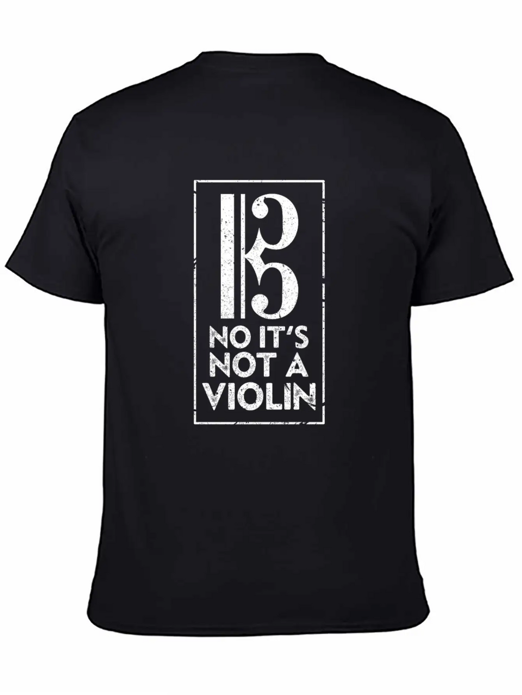 No It's Not A Violin Stylish Everyday T-Shirt – Unisex Basic Cotton Tee