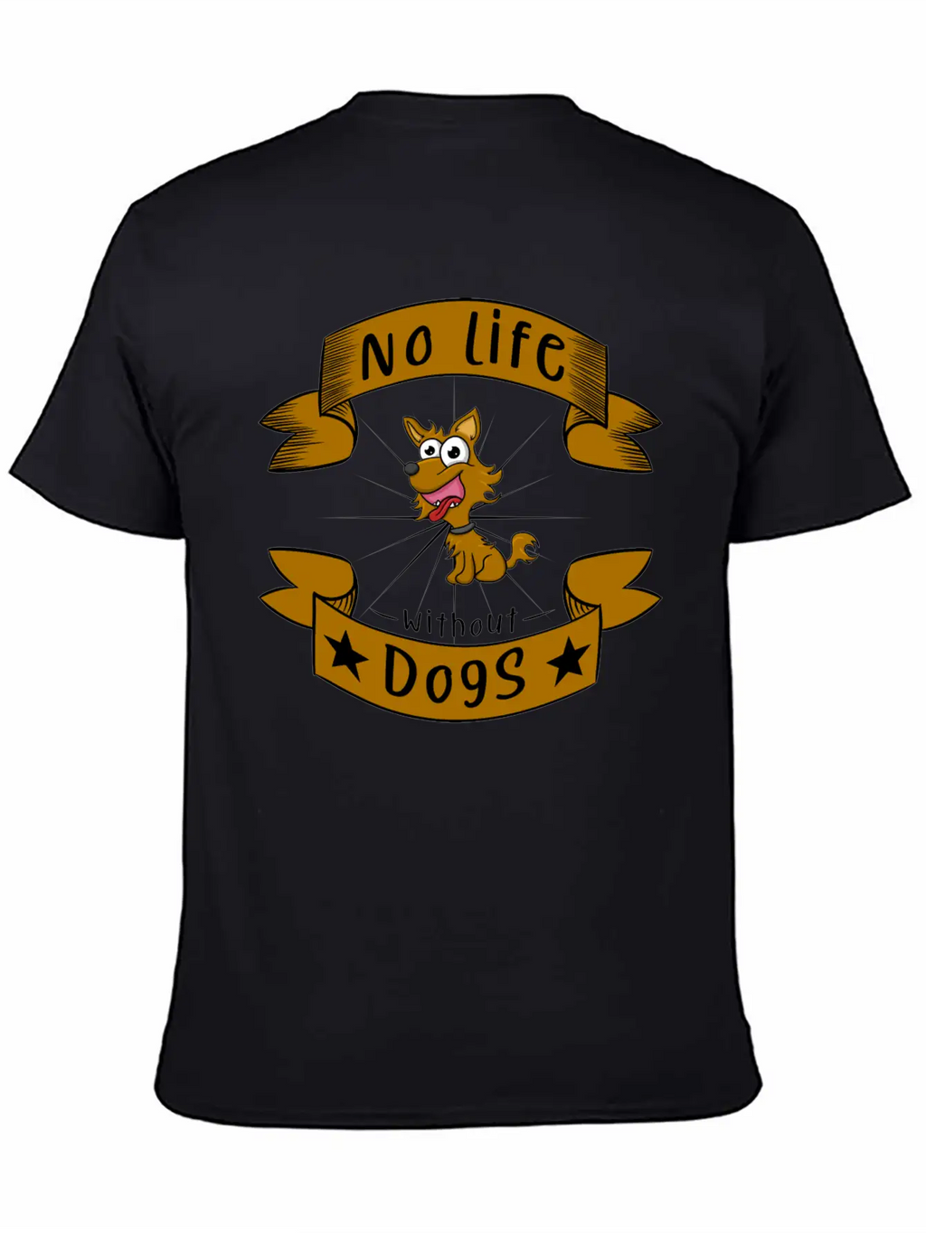 No Life Without Dogs Essential Unisex Summer Tee – Soft Cotton Casual Fit