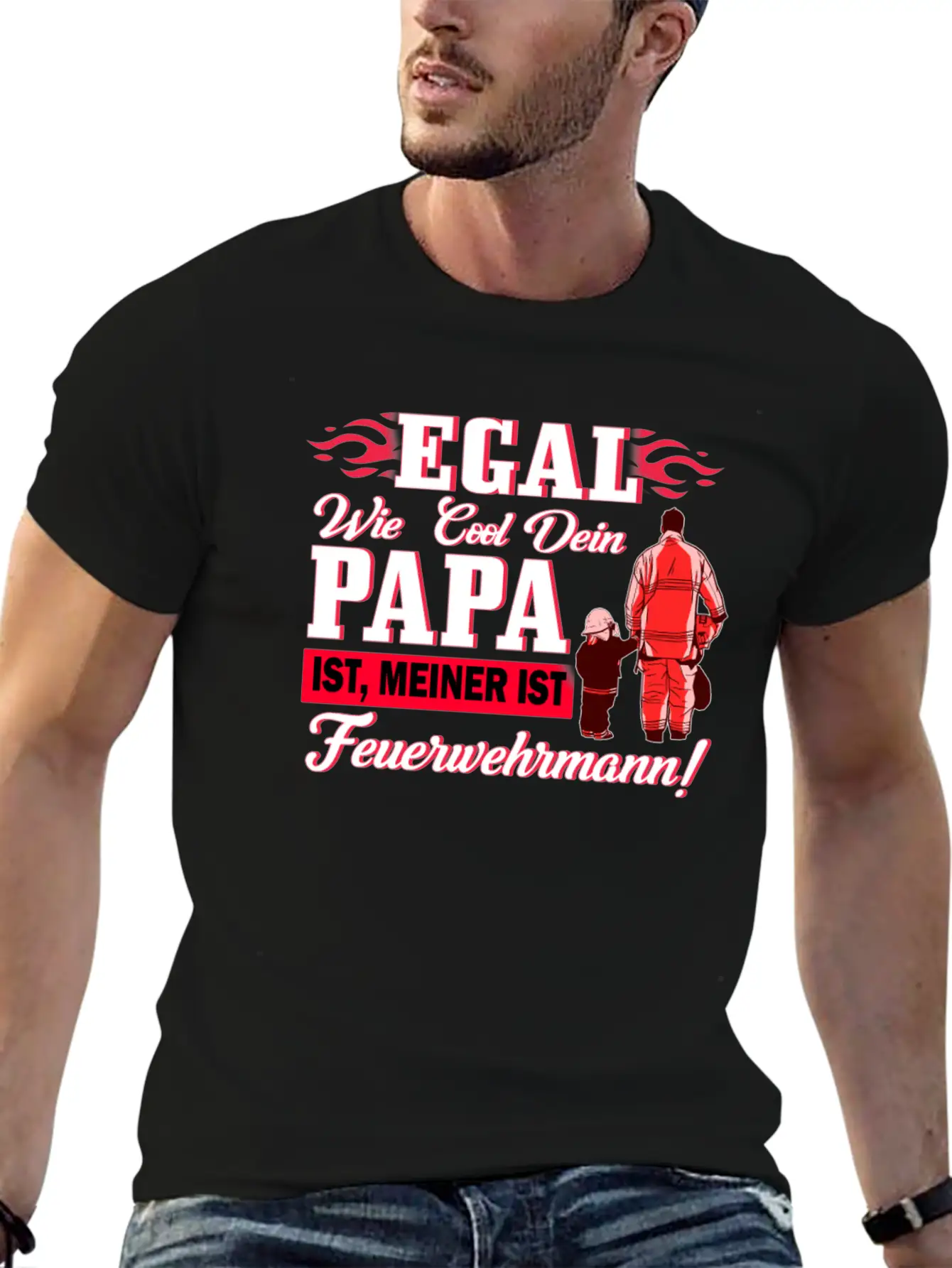 No Matter How Cool Your Dad Is Mine Is A Firefight Timeless Short Sleeve Tee – Comfy And Minimalist Design