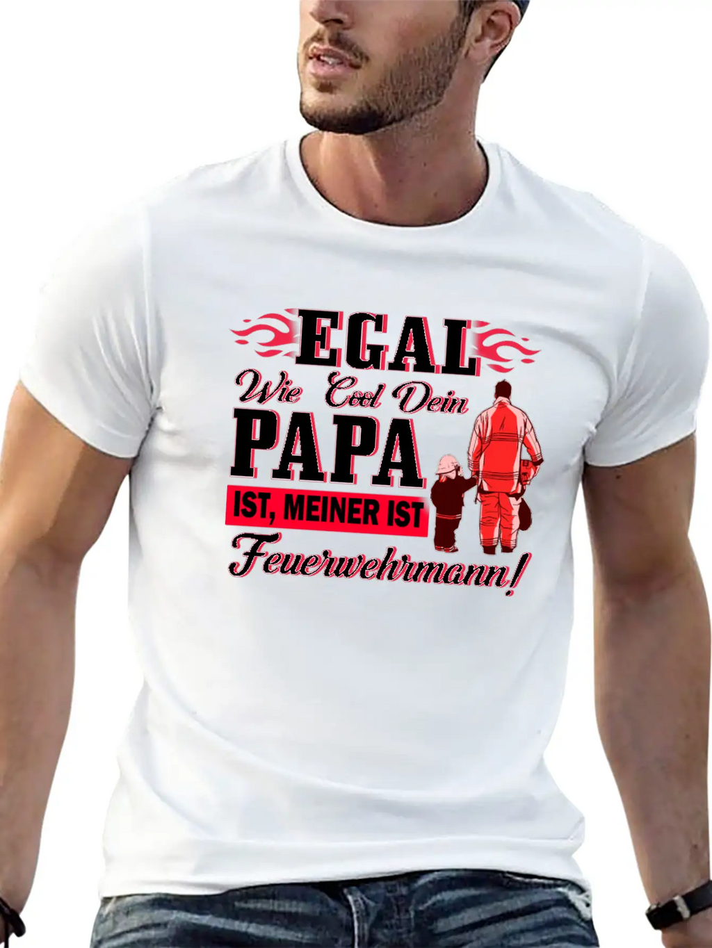 No Matter How Cool Your Dad Is Mine Is A Firefight Timeless Short Sleeve Tee – Comfy And Minimalist Design