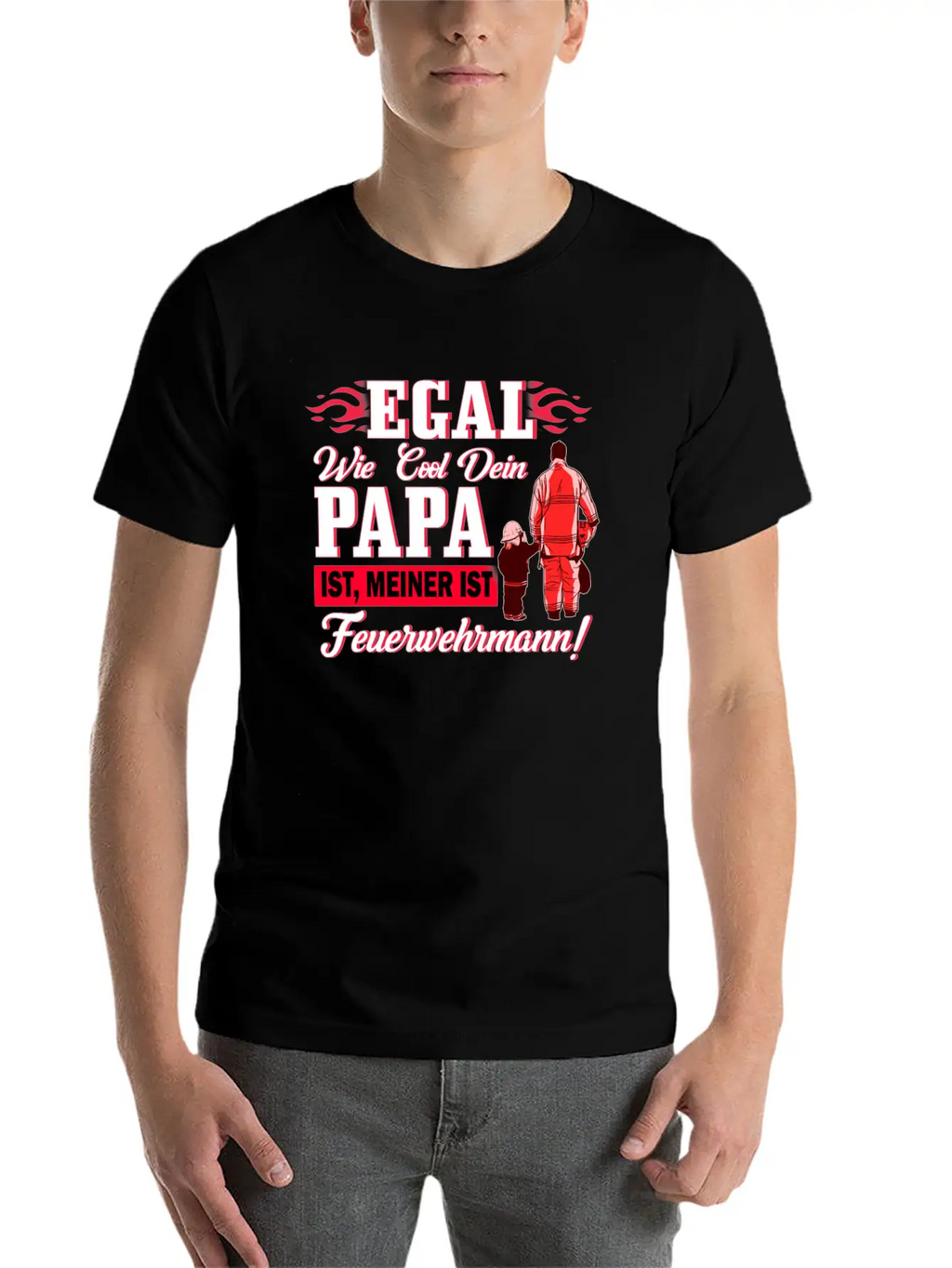 No Matter How Cool Your Dad Is Mine Is A Firefight Timeless Short Sleeve Tee – Comfy And Minimalist Design