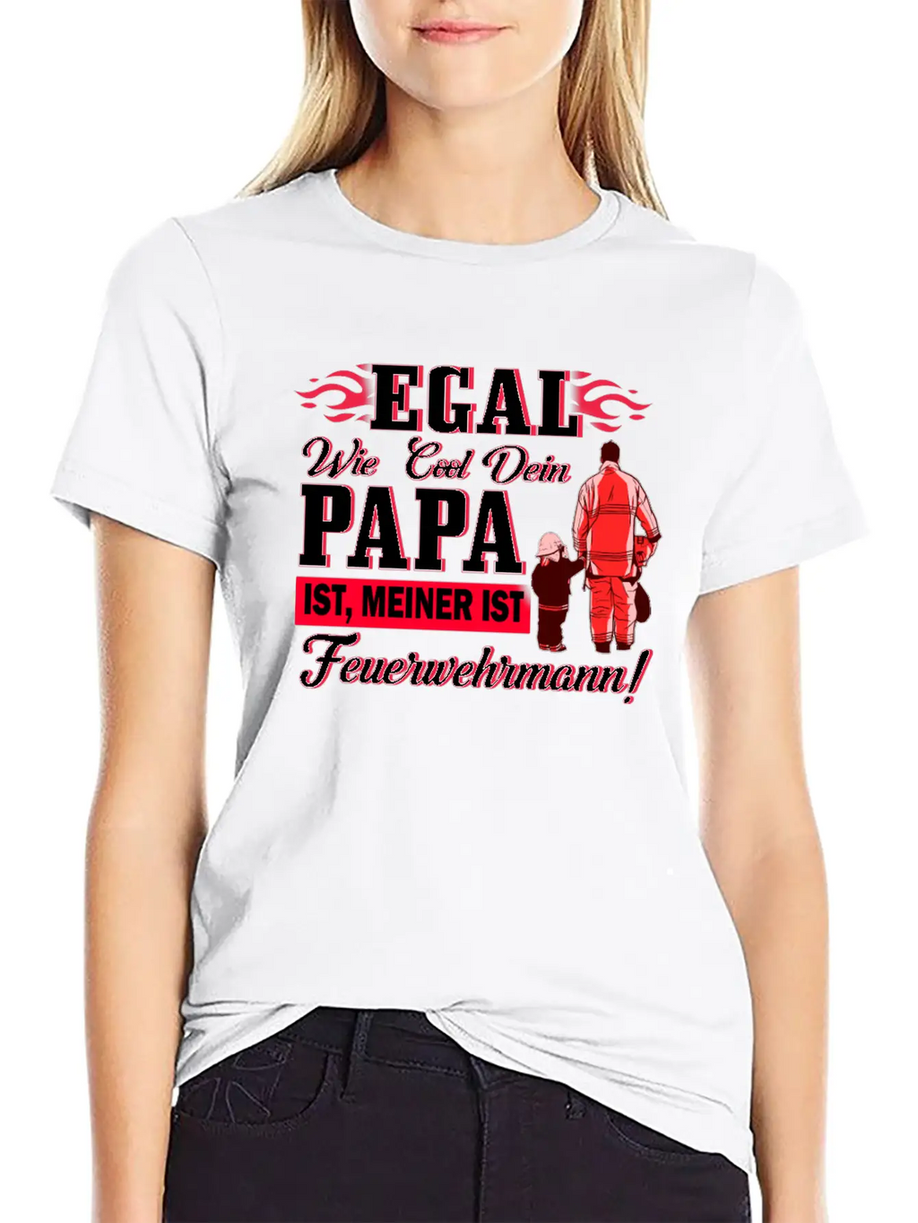 No Matter How Cool Your Dad Is Mine Is A Firefight Timeless Short Sleeve Tee – Comfy And Minimalist Design