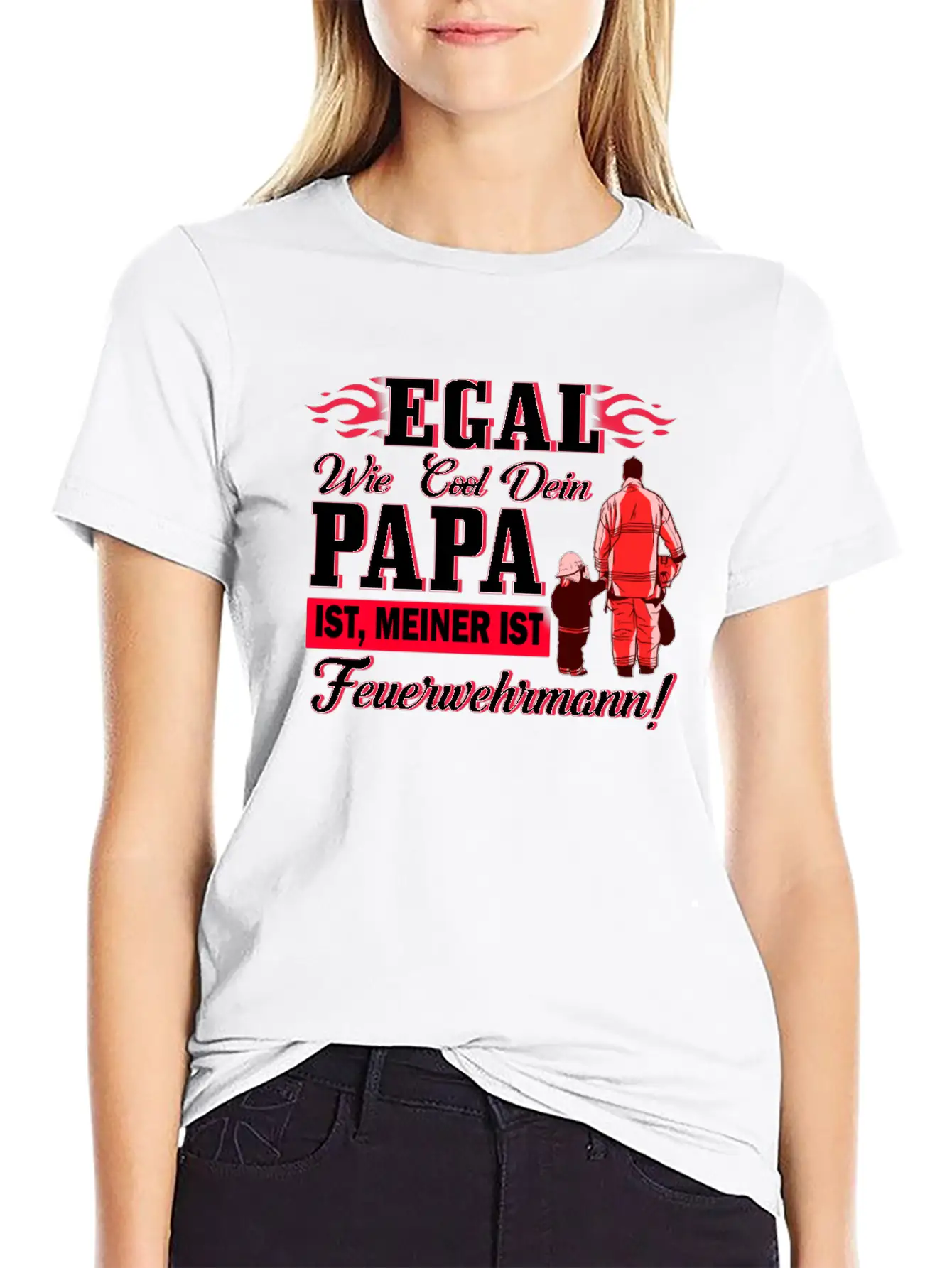 No Matter How Cool Your Dad Is Mine Is A Firefight Timeless Short Sleeve Tee – Comfy And Minimalist Design