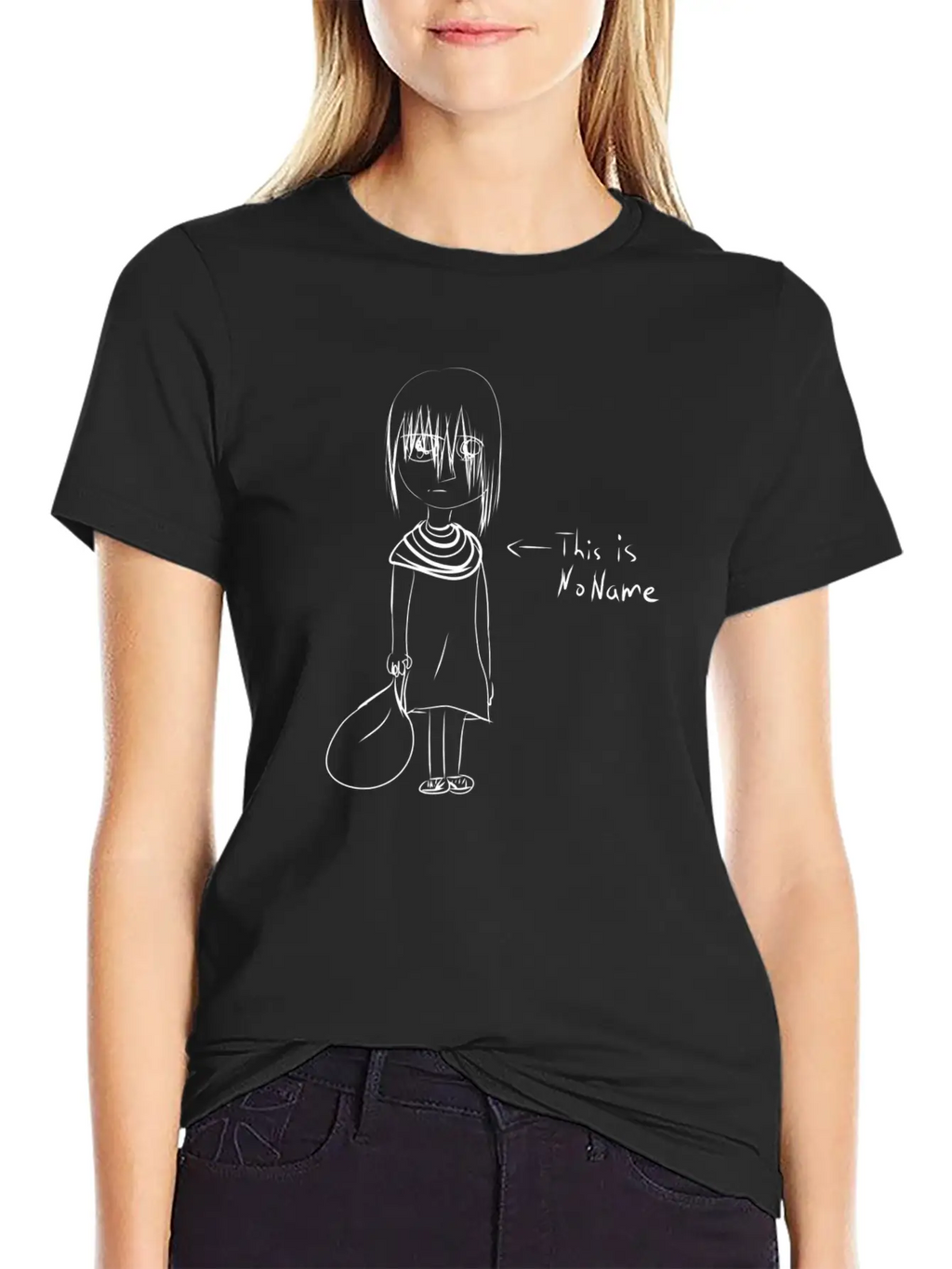 No Name Character Timeless Short Sleeve Tee – Comfy And Minimalist Design