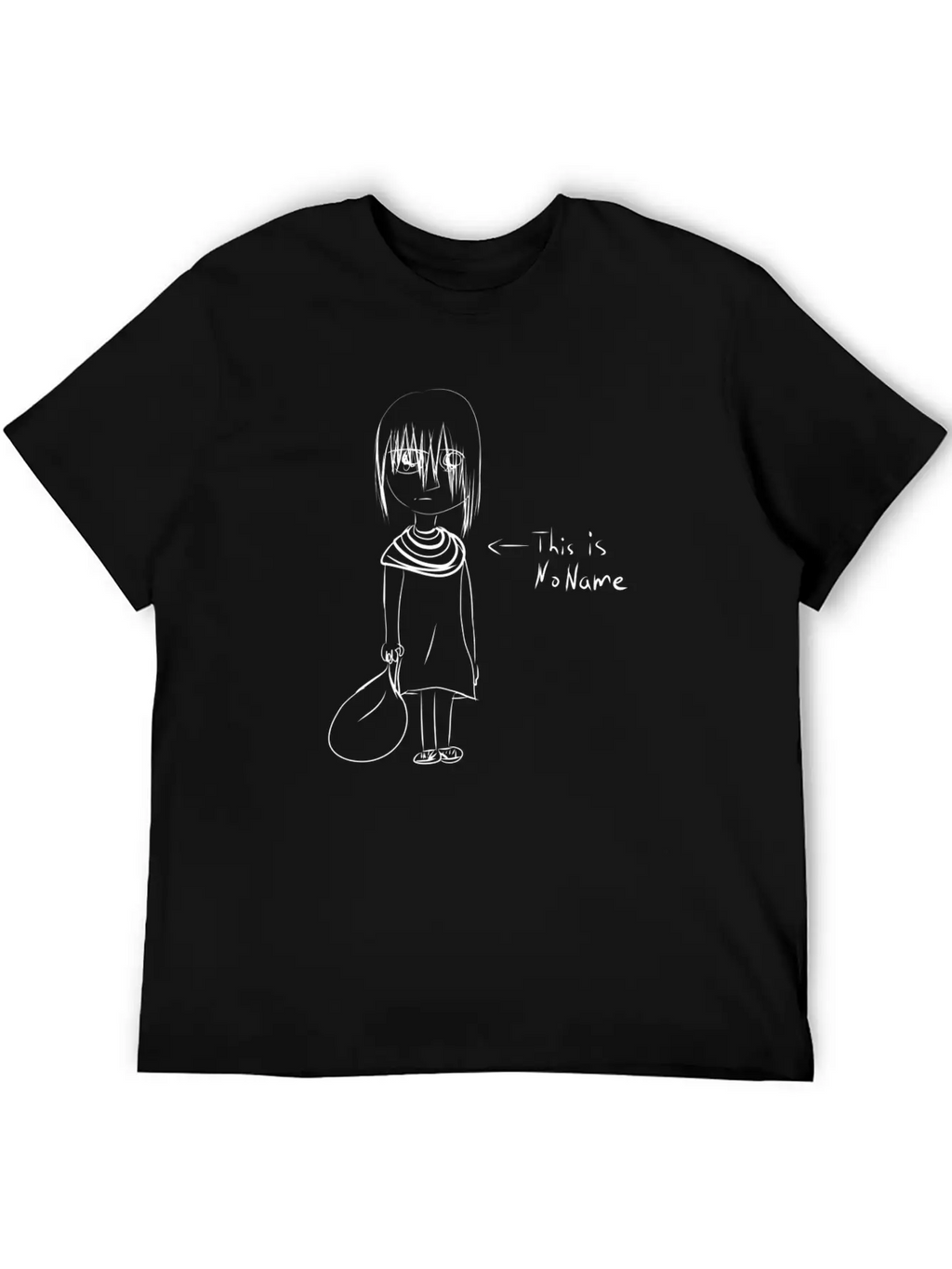 No Name Character Timeless Short Sleeve Tee – Comfy And Minimalist Design