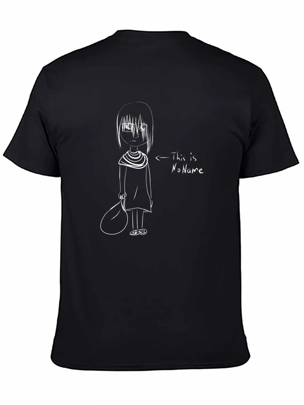 No Name Character Timeless Short Sleeve Tee – Comfy And Minimalist Design