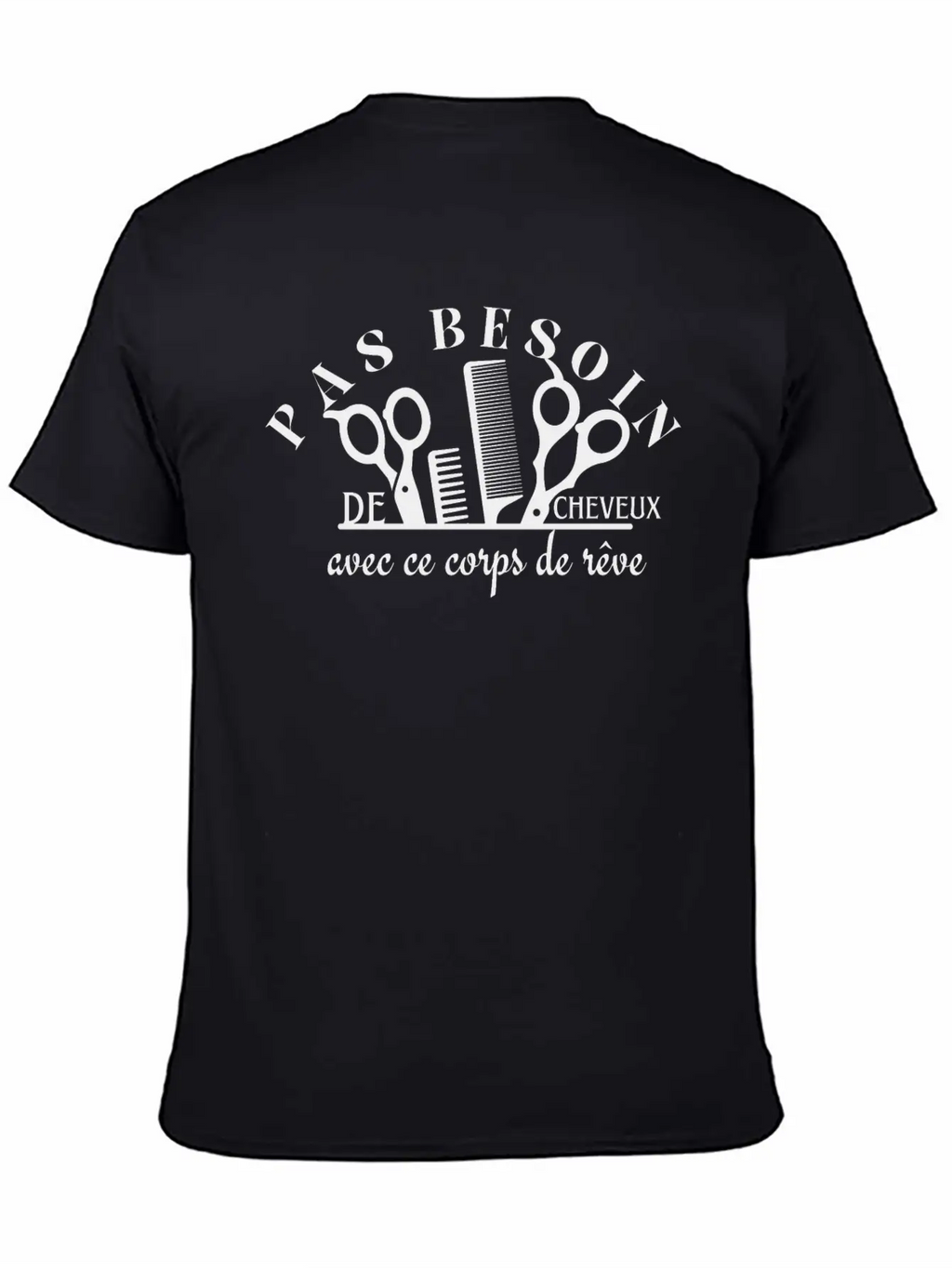 No Need For Hair With This Dream Body Essential Cotton Tee For Daily Outfits – Unisex Style