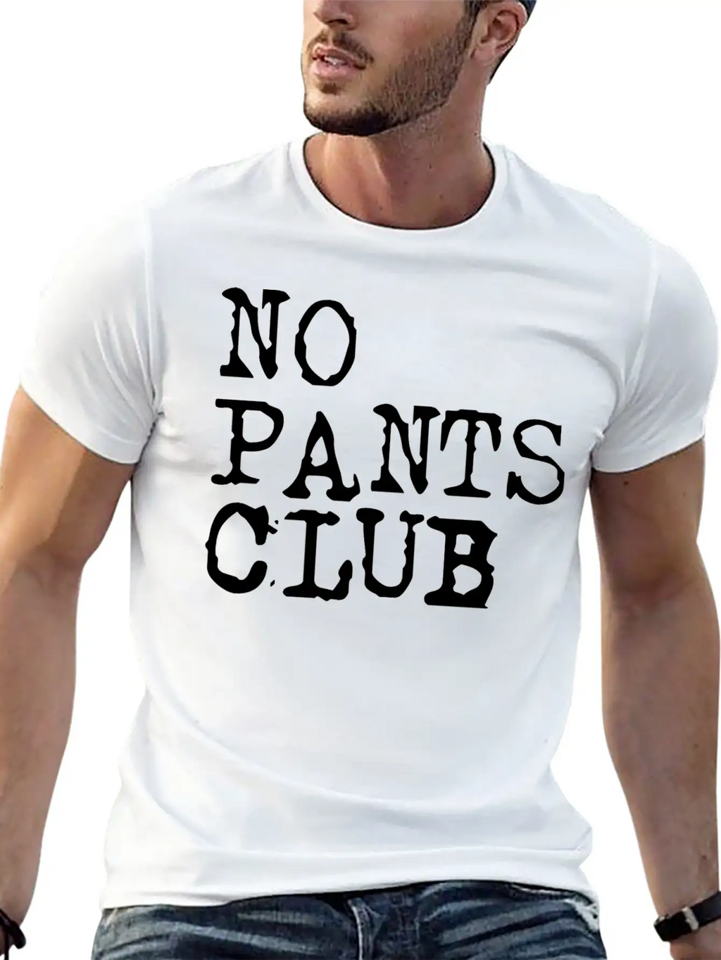 No Pants Club 3 Timeless Short Sleeve Tee – Comfy And Minimalist Design