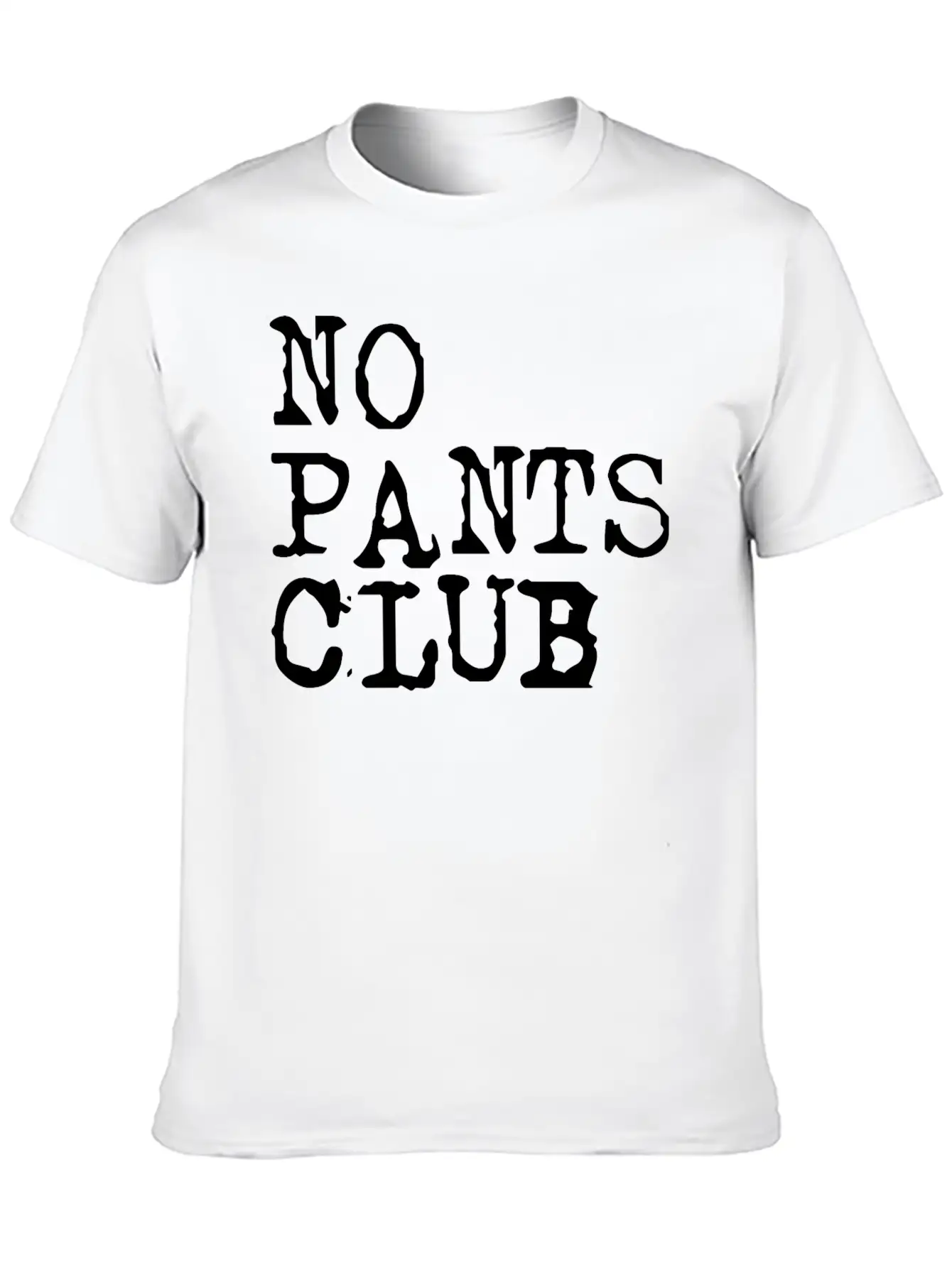 No Pants Club 3 Timeless Short Sleeve Tee – Comfy And Minimalist Design
