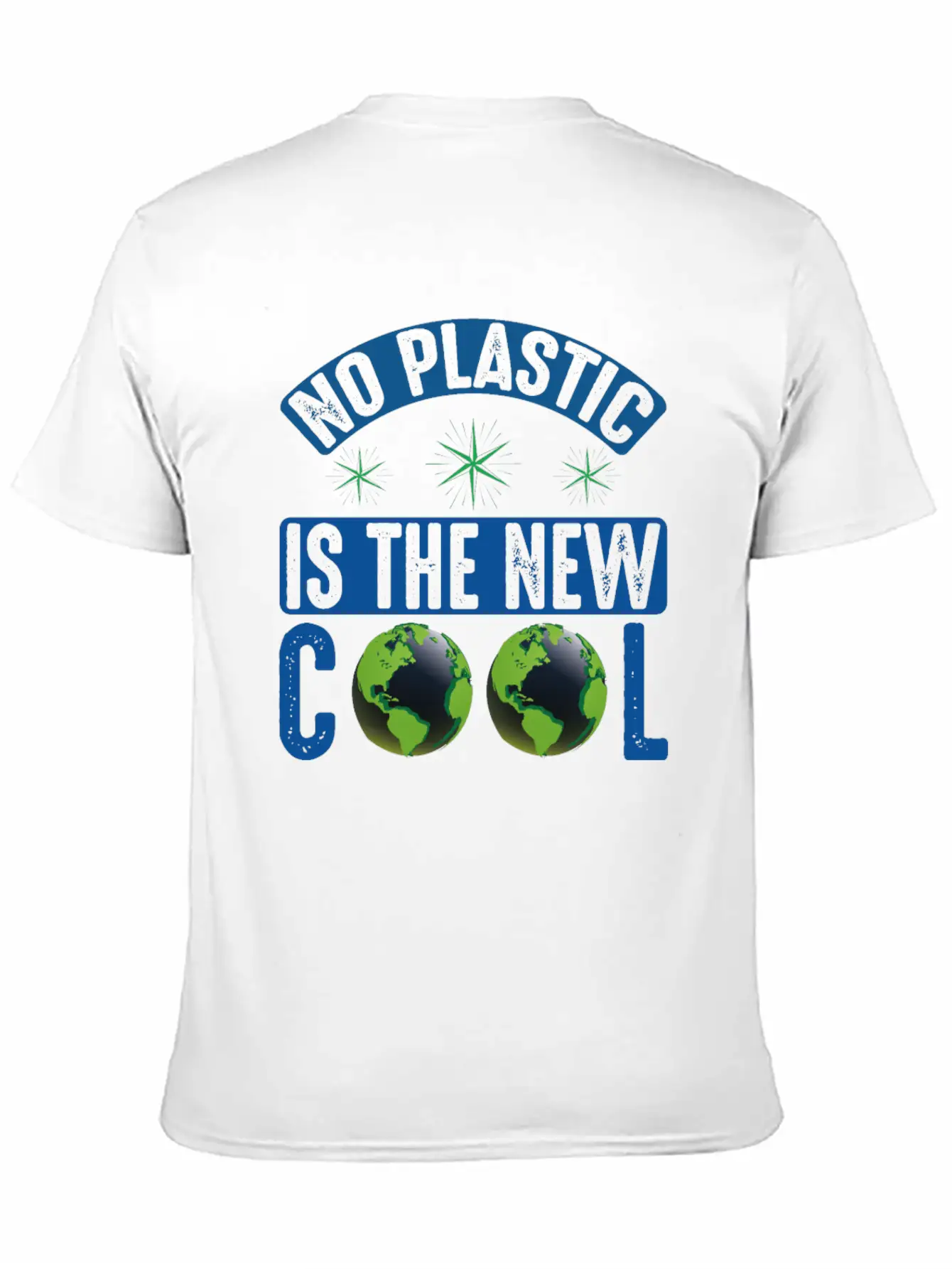 No Plastic Is The Cool Sea Protection Support Breathable Graphic T-Shirt – Perfect For Casual Days