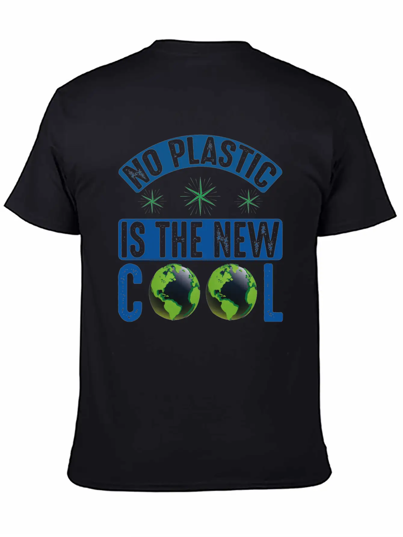 No Plastic Is The Cool Sea Protection Support Breathable Graphic T-Shirt – Perfect For Casual Days