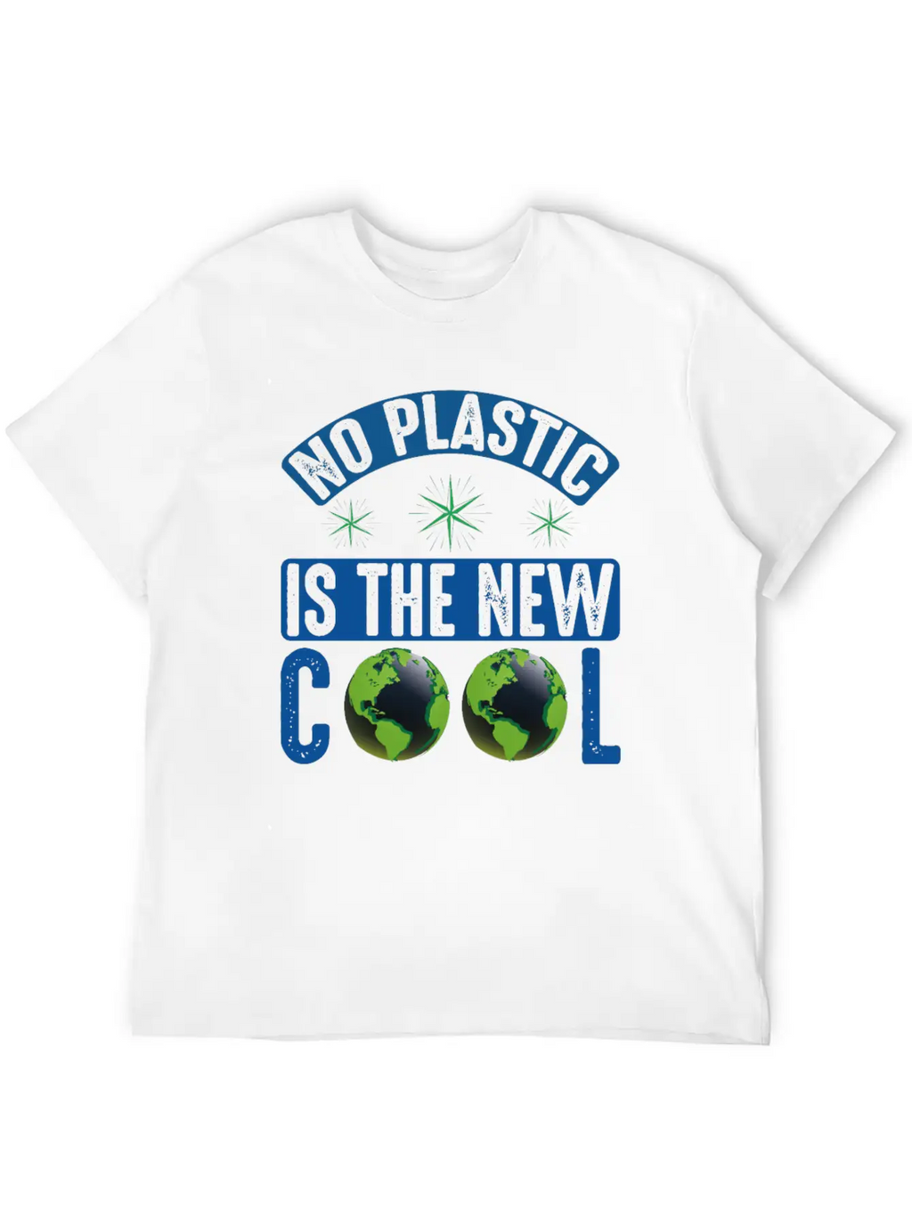 No Plastic Is The Cool Sea Protection Support Breathable Graphic T-Shirt – Perfect For Casual Days