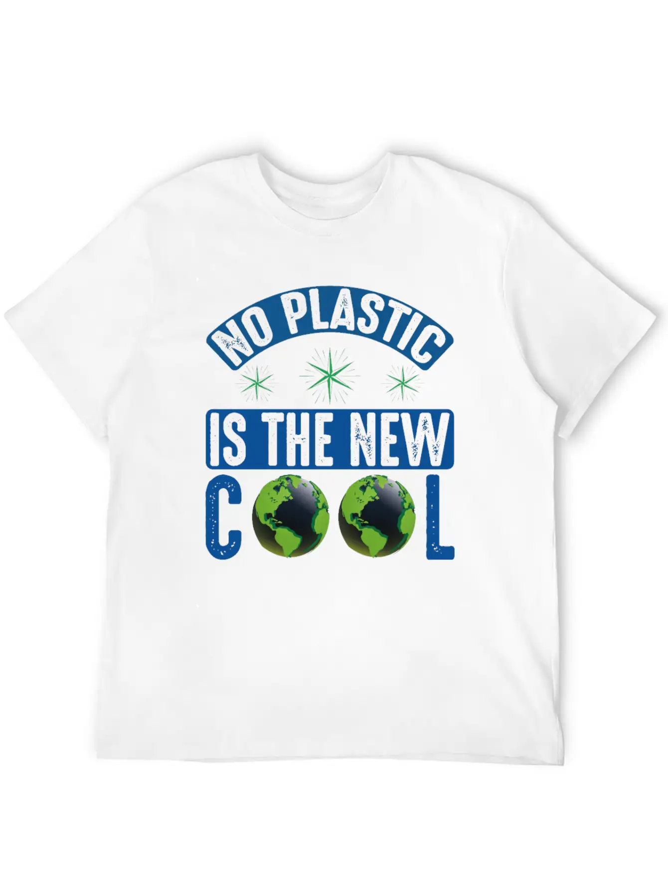 No Plastic Is The Cool Sea Protection Support Breathable Graphic T-Shirt – Perfect For Casual Days