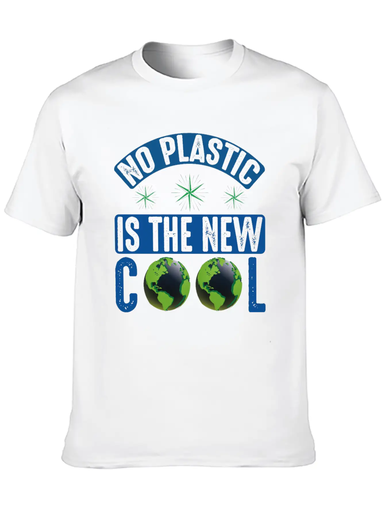 No Plastic Is The Cool Sea Protection Support Breathable Graphic T-Shirt – Perfect For Casual Days