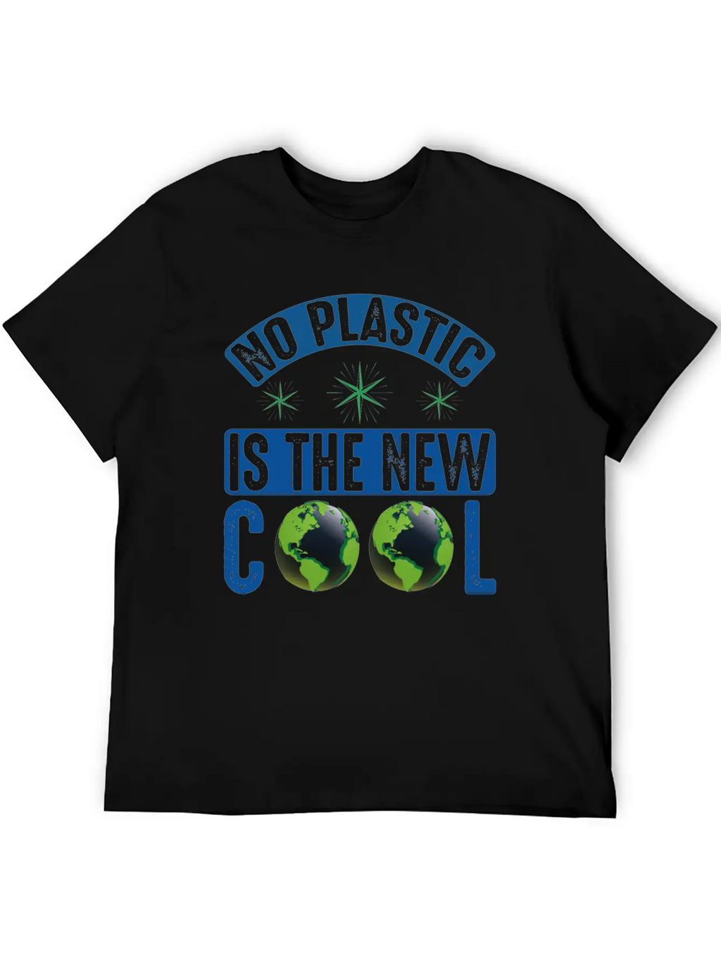 No Plastic Is The Cool Sea Protection Support Breathable Graphic T-Shirt – Perfect For Casual Days