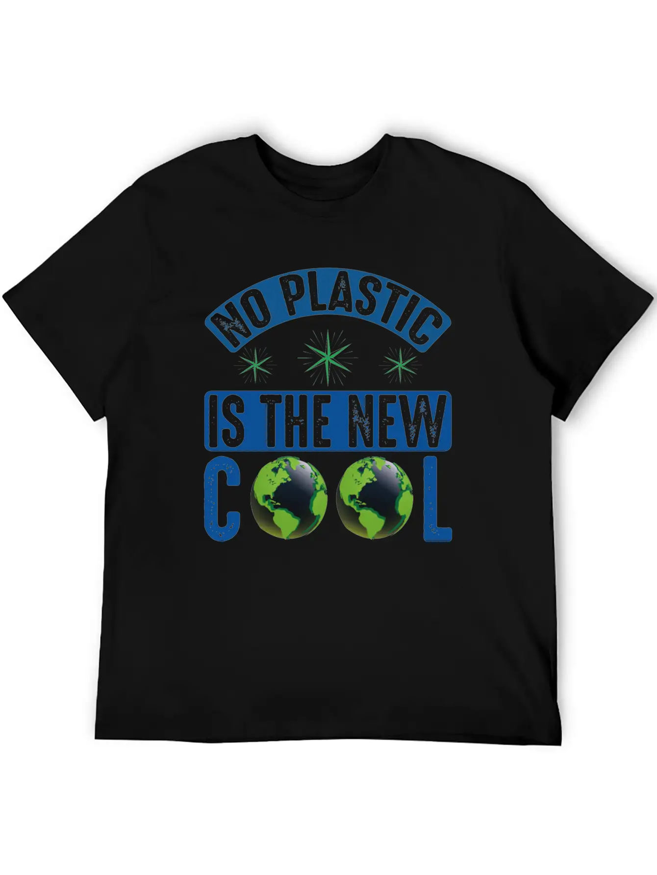 No Plastic Is The Cool Sea Protection Support Breathable Graphic T-Shirt – Perfect For Casual Days