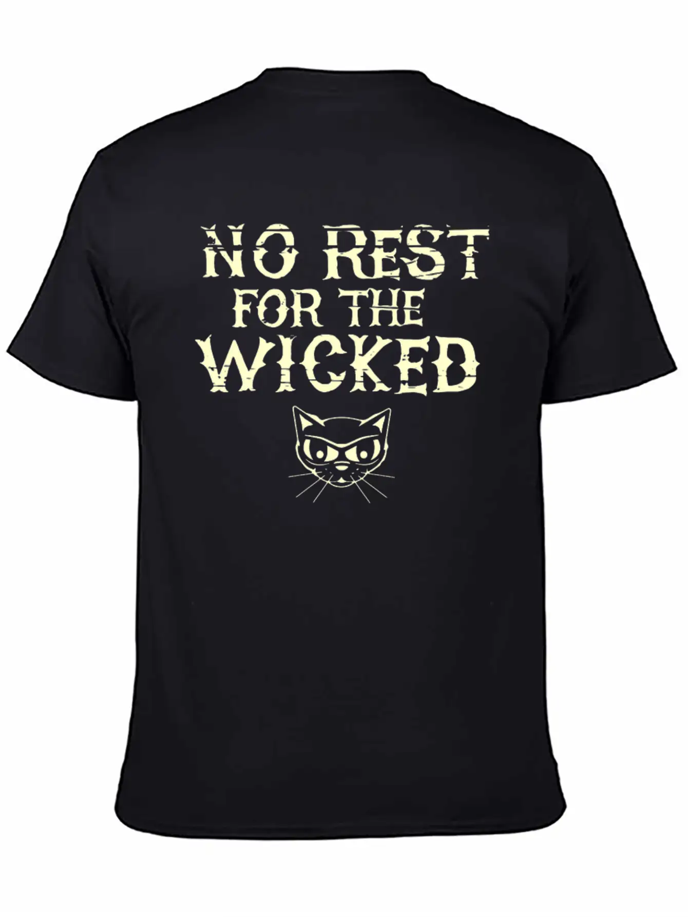No Rest For The Wicked Stylish Everyday T-Shirt – Unisex Basic Cotton Tee