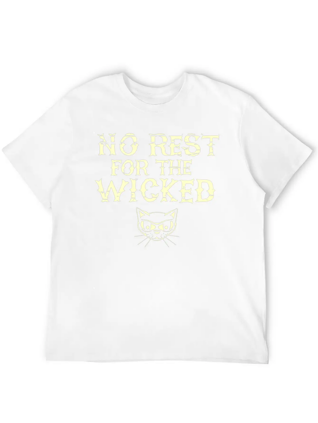 No Rest For The Wicked Stylish Everyday T-Shirt – Unisex Basic Cotton Tee