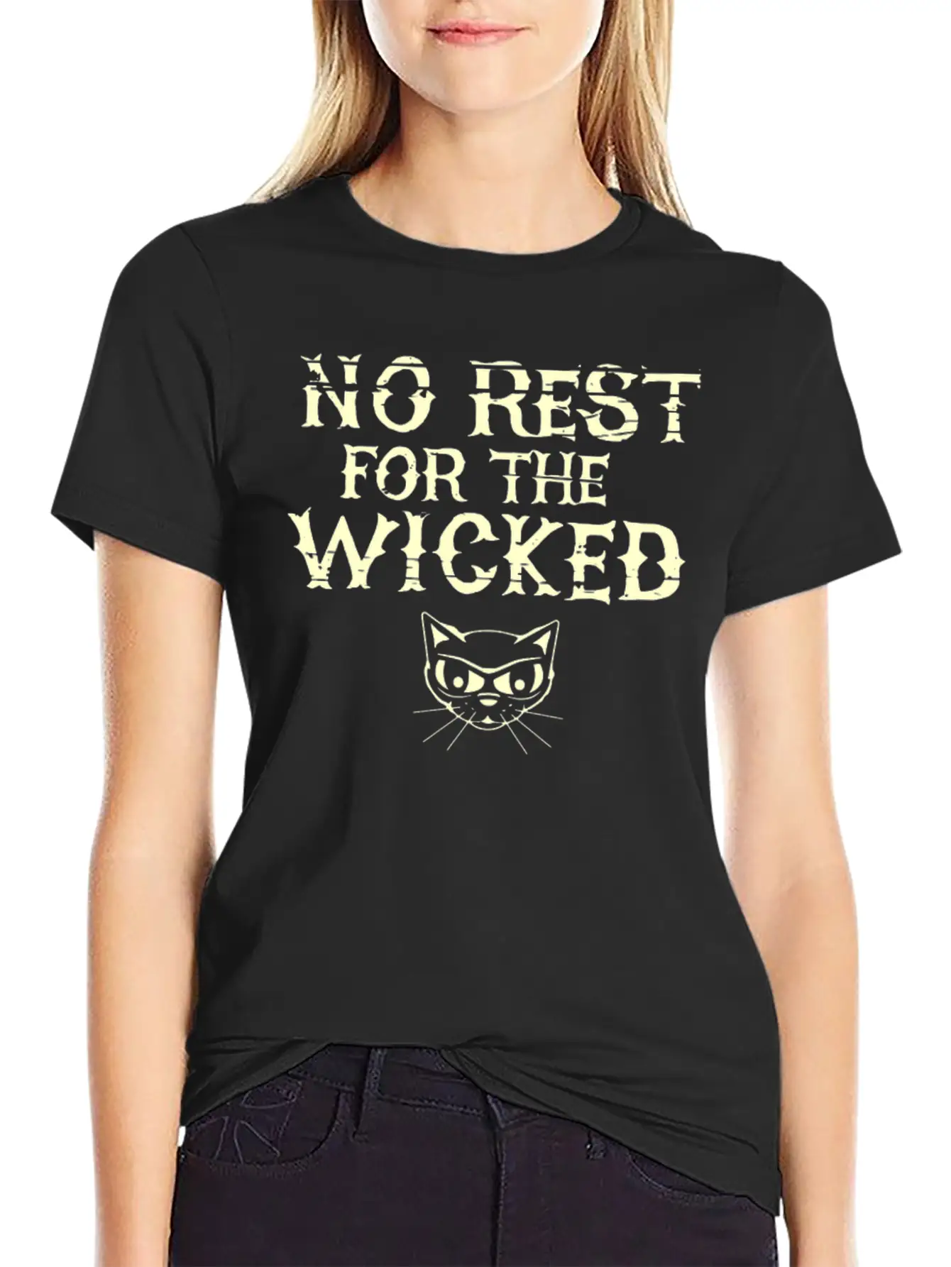 No Rest For The Wicked Stylish Everyday T-Shirt – Unisex Basic Cotton Tee