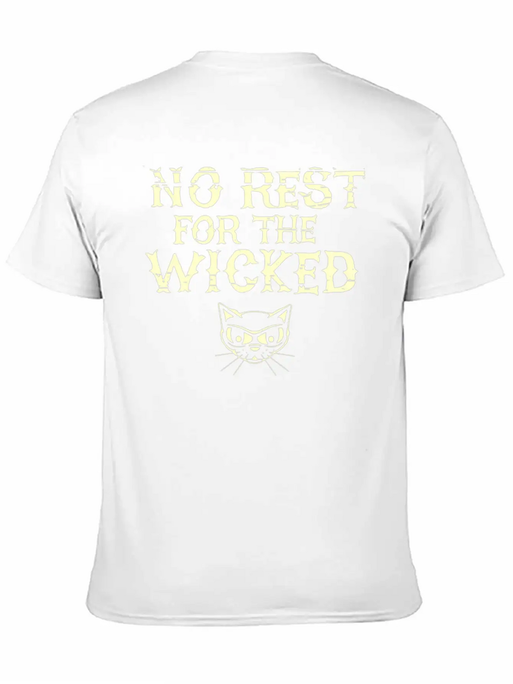 No Rest For The Wicked Stylish Everyday T-Shirt – Unisex Basic Cotton Tee