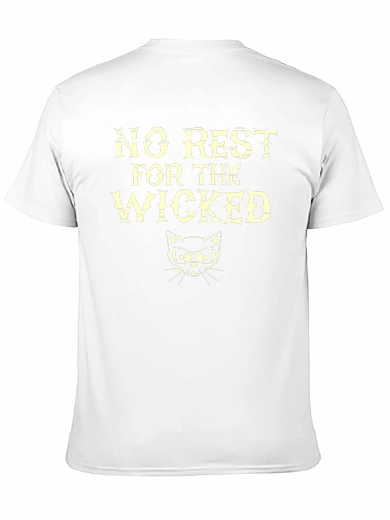 No Rest For The Wicked Stylish Everyday T-Shirt – Unisex Basic Cotton Tee