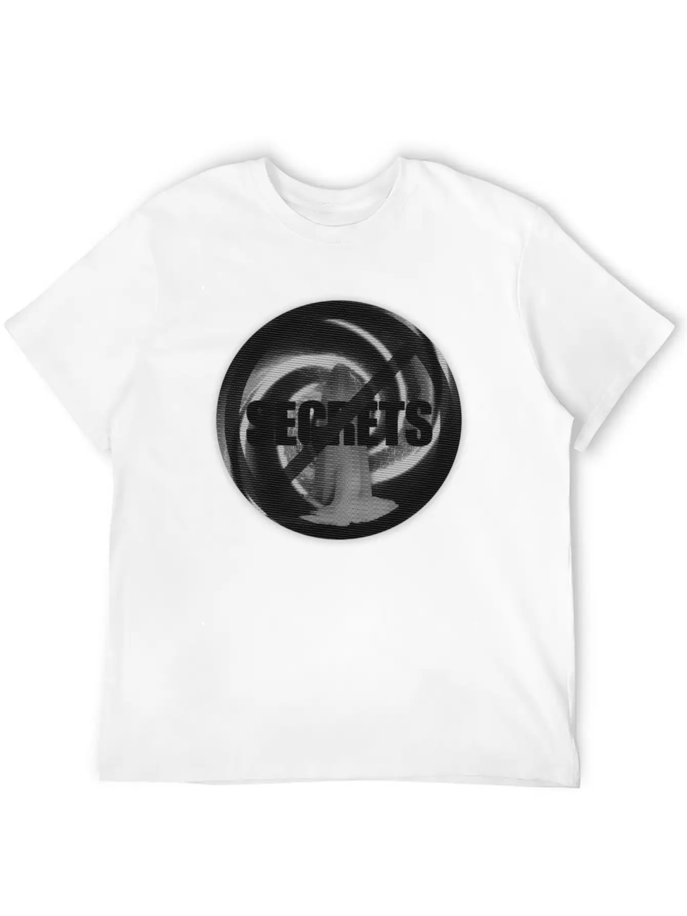 NO SECRETS W/ GHOSTLY FIGURE STANDING IN A VORTEX Classic Cotton Tee – Unisex Comfort For Any Season