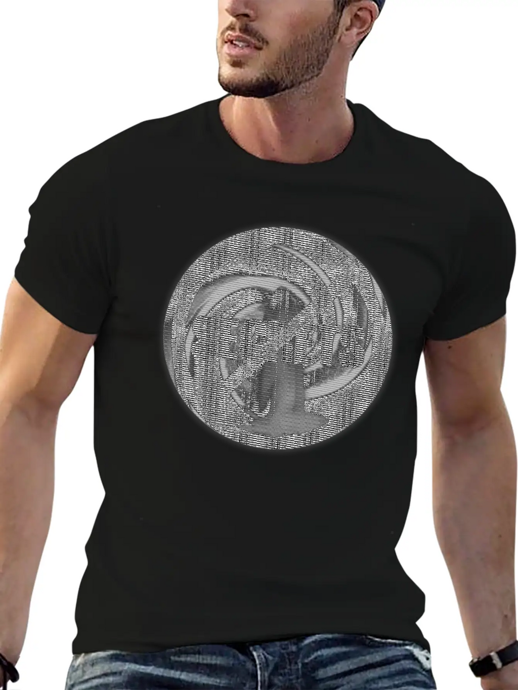 NO SECRETS W/ GHOSTLY FIGURE STANDING IN A VORTEX Classic Cotton Tee – Unisex Comfort For Any Season
